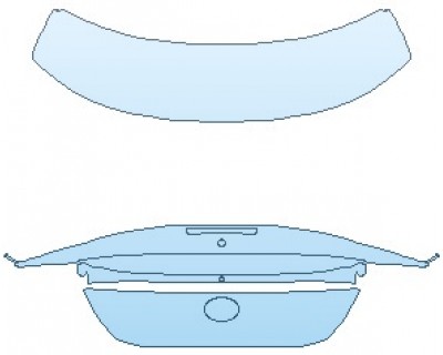 PAINT PROTECTION KIT - 2023 TOYOTA GR86 BASE REAR DECK LID WITH SPOILER - PRECUT PPF CLEAR BRA WRAP
