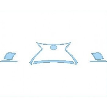 PAINT PROTECTION KIT - 2024 LEXUS LS 500 GRILLE & TRIM - PRECUT PPF CLEAR BRA WRAP