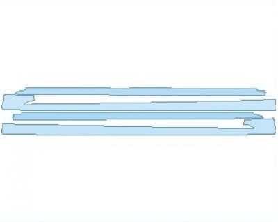 PAINT PROTECTION KIT - 2022 LEXUS LS 500 ROCKER PANELS - PRECUT PPF CLEAR BRA WRAP