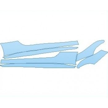 PAINT PROTECTION KIT - 2023 ASTON MARTIN VANQUISH S COUPE ROCKER PANELS - PRECUT PPF CLEAR BRA WRAP