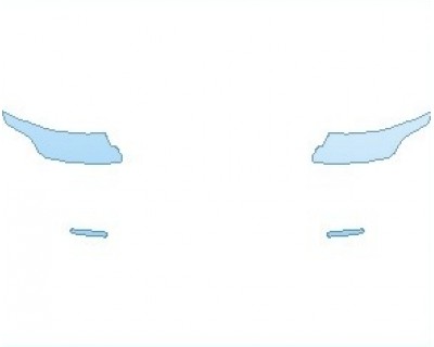 PAINT PROTECTION KIT - 2020 LAND ROVER RANGE ROVER HSE LONG WHEELBASE LIGHTS - PRECUT PPF CLEAR BRA WRAP