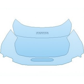PAINT PROTECTION KIT - 2022 FERRARI SF90 SPIDER SPOILER - PRECUT PPF CLEAR BRA WRAP