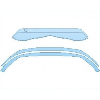 Precut PPF Kit – Clear Bra Paint Protection Film PAINT PROTECTION KIT - 2022 HYUNDAI KONA N LINE BUMPER LOWER - PRECUT PPF CLEAR BRA WRAP