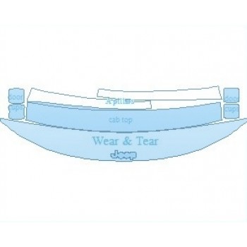 PAINT PROTECTION KIT - 2024 JEEP GRAND CHEROKEE 80TH ANNIVERSARY COMMON WEAR AREA KIT - PRECUT PPF CLEAR BRA WRAP
