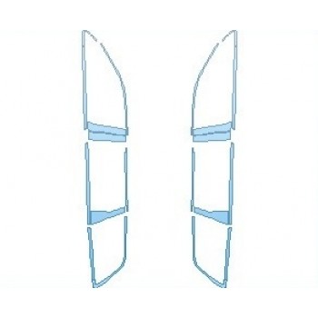 PAINT PROTECTION KIT - 2024 JEEP GRAND CHEROKEE 80TH ANNIVERSARY WINDOW TRIM - PRECUT PPF CLEAR BRA WRAP