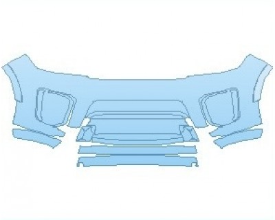 PAINT PROTECTION KIT - 2025 LAND ROVER RANGE ROVER SPORT SVR WITH WHEEL FLARES BUMPER - PRECUT PPF CLEAR BRA WRAP
