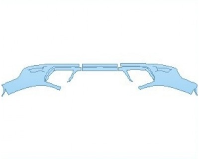 PAINT PROTECTION KIT - 2025 LAND ROVER RANGE ROVER SPORT SVR WITH WHEEL FLARES LOWER REAR BUMPER - PRECUT PPF CLEAR BRA WRAP