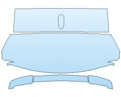 2022 LAND ROVER RANGE ROVER SPORT SVR WITH WHEEL FLARES ROOF REAR AND SPOILER WITHOUT VENTS