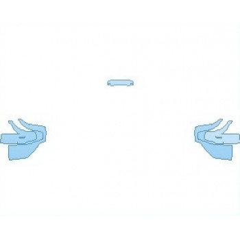 PAINT PROTECTION KIT - 2024 TOYOTA 4RUNNER TRD SPORT LIGHTS REAR - PRECUT PPF CLEAR BRA WRAP