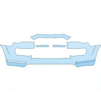 PAINT PROTECTION KIT - 2024 TOYOTA 4RUNNER TRD SPORT BUMPER - PRECUT PPF CLEAR BRA WRAP