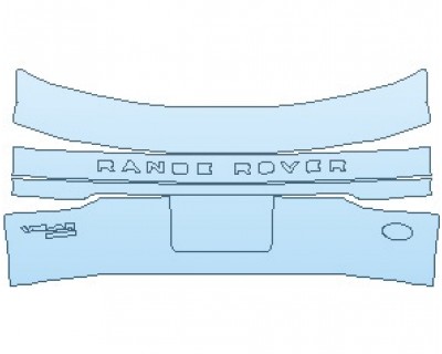 PAINT PROTECTION KIT - 2023 LAND ROVER RANGE ROVER VELAR S REAR HATCH - PRECUT PPF CLEAR BRA WRAP