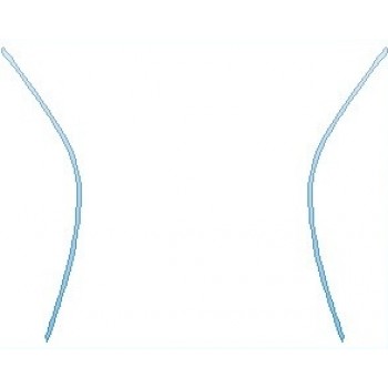 PAINT PROTECTION KIT - 2020 FERRARI F8 TRIBUTO A PILLARS - INVISIBLEMASK - 3M PAINT PROTECTION