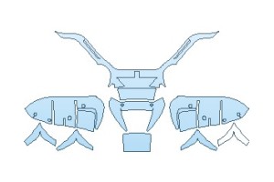 2025 FERRARI F8 TRIBUTO REAR DIFFUSER