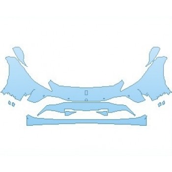 2021 FERRARI F8 TRIBUTO BUMPER KIT WITH CAMERA & SENSORS