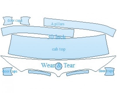 2023 BMW X6 M-SPORT COMMON WEAR AREA KIT