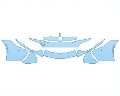 PAINT PROTECTION KIT - 2020 BMW I8 ROADSTER BUMPER - INVISIBLEMASK - 3M PAINT PROTECTION