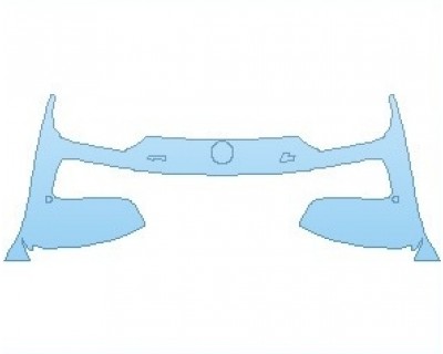 PAINT PROTECTION KIT - 2020 BMW I8 ROADSTER REAR BUMPER - INVISIBLEMASK - 3M PAINT PROTECTION