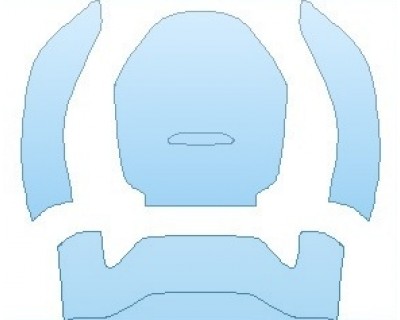 PAINT PROTECTION KIT - 2020 BMW I8 ROADSTER REAR DECK LID - INVISIBLEMASK - 3M PAINT PROTECTION