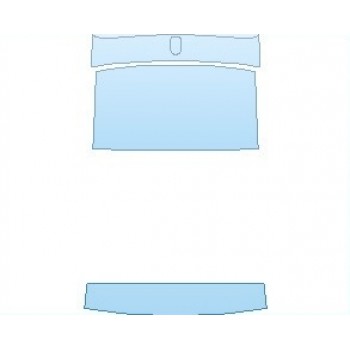 PAINT PROTECTION KIT - 2019 MERCEDES GLE CLASS 63 AMG COUPE ROOF - PRECUT PPF CLEAR BRA WRAP