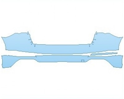PAINT PROTECTION KIT - 2025 AUDI Q3 PREMIUM PLUS S-LINE REAR BUMPER - PRECUT PPF CLEAR BRA WRAP