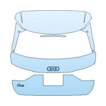 PAINT PROTECTION KIT - 2023 AUDI Q3 PREMIUM S-LINE REAR HATCH WITH Q3 EMBLEM - PRECUT PPF CLEAR BRA WRAP