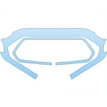 PAINT PROTECTION KIT - 2023 TOYOTA TACOMA SR GRILLE - PRECUT PPF CLEAR BRA WRAP