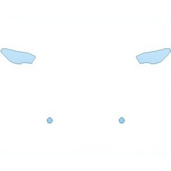 PAINT PROTECTION KIT - 2023 TOYOTA TACOMA SR LIGHTS - PRECUT PPF CLEAR BRA WRAP