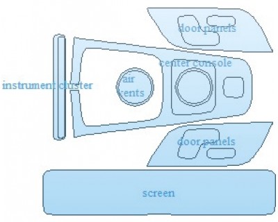 2023 MERCEDES GLA CLASS AMG LINE INTERIOR WITH HEATED SEATS