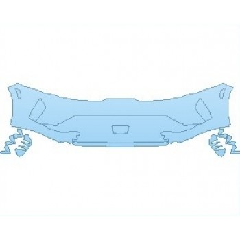 PAINT PROTECTION KIT - 2021 KIA K5 EX BUMPER - PRECUT PPF CLEAR BRA WRAP