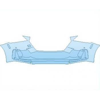 PAINT PROTECTION KIT - 2020 AUDI TTS COUPE BUMPER KIT WITH SENSORS - PRECUT PPF CLEAR BRA WRAP