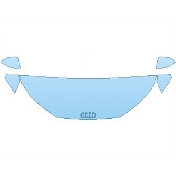 PAINT PROTECTION KIT - 2020 AUDI TTS COUPE HOOD KIT - PRECUT PPF CLEAR BRA WRAP