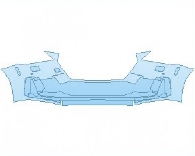 PAINT PROTECTION KIT - 2020 AUDI TTS COUPE BUMPER KIT WITH WASHERS & SENSORS - PRECUT PPF CLEAR BRA WRAP