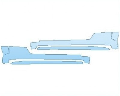 PAINT PROTECTION KIT - 2020 AUDI TTS COUPE ROCKER PANELS - PRECUT PPF CLEAR BRA WRAP