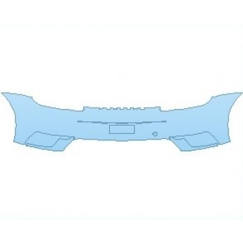 PAINT PROTECTION KIT - 2021 PORSCHE 911 TURBO COUPE REAR BUMPER - PRECUT PPF CLEAR BRA WRAP