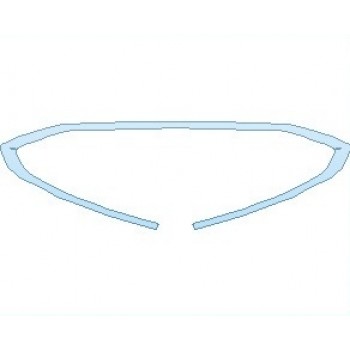 PAINT PROTECTION KIT - 2023 FORD FUSION SE GRILLE - PRECUT PPF CLEAR BRA WRAP