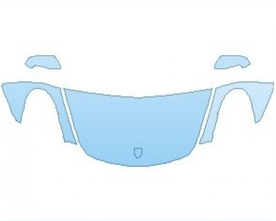 Precut PPF Kit – Clear Bra Paint Protection Film PAINT PROTECTION KIT - 2019 PORSCHE BOXSTER GTS HOOD WRAPPED EDGES - PRECUT PPF CLEAR BRA WRAP