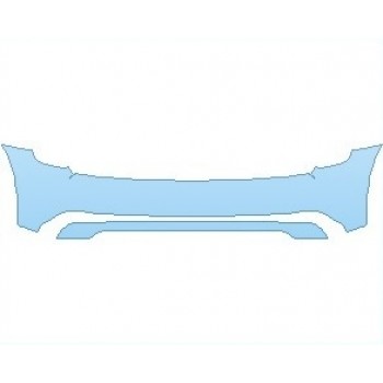 PAINT PROTECTION KIT - 2024 MINI CONVERTIBLE COOPER REAR BUMPER - PRECUT PPF CLEAR BRA WRAP