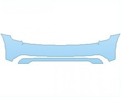 PAINT PROTECTION KIT - 2024 MINI CONVERTIBLE COOPER REAR BUMPER - PRECUT PPF CLEAR BRA WRAP