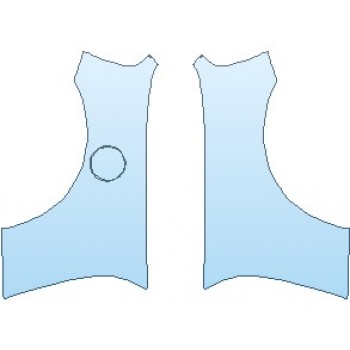 PAINT PROTECTION KIT - 2024 MINI CONVERTIBLE COOPER REAR QUARTER PANELS - PRECUT PPF CLEAR BRA WRAP