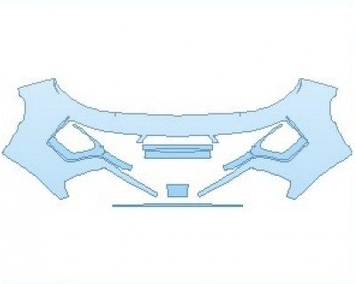 PAINT PROTECTION KIT - 2025 KIA SOUL GT-LINE BUMPER - PRECUT PPF CLEAR BRA WRAP