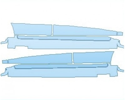 PAINT PROTECTION KIT - 2025 KIA SOUL GT-LINE ROCKER PANELS - PRECUT PPF CLEAR BRA WRAP