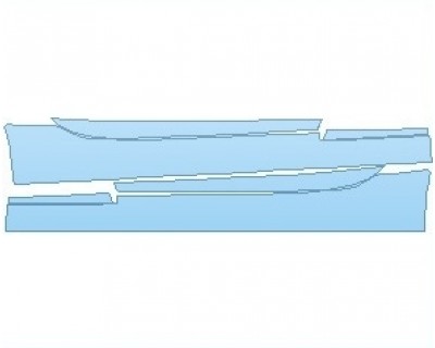 PAINT PROTECTION KIT - 2023 MAZDA MX-5 MIATA RF CLUB ROCKER PANELS - PRECUT PPF CLEAR BRA WRAP