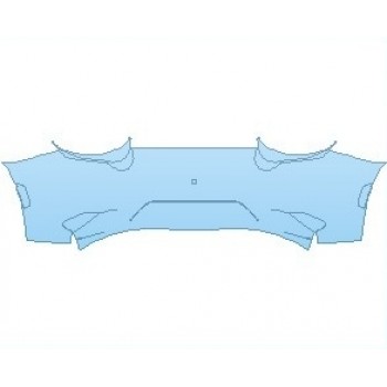 PAINT PROTECTION KIT - 2025 MAZDA MX-5 MIATA RF CLUB REAR BUMPER - PRECUT PPF CLEAR BRA WRAP