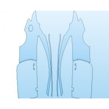 Precut PPF Kit – Clear Bra Paint Protection Film PAINT PROTECTION KIT - 2021 MERCEDES S CLASS 560 COUPE REAR QUARTERS AND DOORS MUST HAND CUT AROUND CHROME TRIM - PRECUT PPF CLEAR BRA WRAP