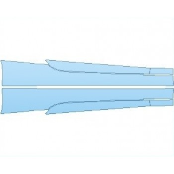 Precut PPF Kit – Clear Bra Paint Protection Film PAINT PROTECTION KIT - 2021 MERCEDES S CLASS 560 COUPE ROCKER PANELS - PRECUT PPF CLEAR BRA WRAP