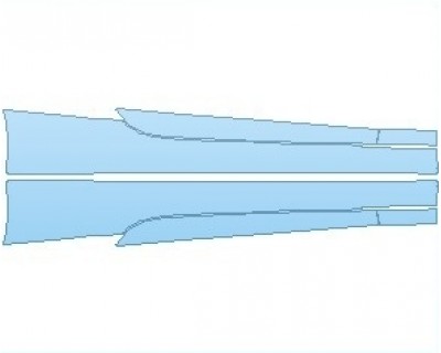 Precut PPF Kit – Clear Bra Paint Protection Film PAINT PROTECTION KIT - 2021 MERCEDES S CLASS 560 COUPE ROCKER PANELS - PRECUT PPF CLEAR BRA WRAP