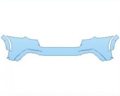 PAINT PROTECTION KIT - 2018 BMW X4 M40I REAR BUMPER KIT - PRECUT PPF CLEAR BRA WRAP