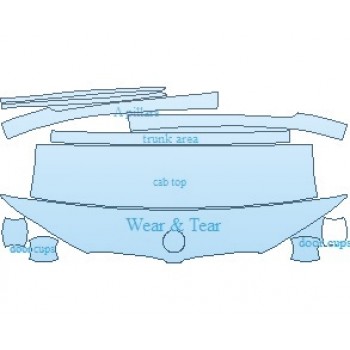 Precut PPF Kit – Clear Bra Paint Protection Film PAINT PROTECTION KIT - 2018 BMW X4 M40I COMMON WEAR AREA KIT - PRECUT PPF CLEAR BRA WRAP