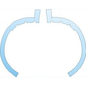 Precut PPF Kit – Clear Bra Paint Protection Film PAINT PROTECTION KIT - 2018 BMW X4 M40I FENDER FLARE FRONT - PRECUT PPF CLEAR BRA WRAP