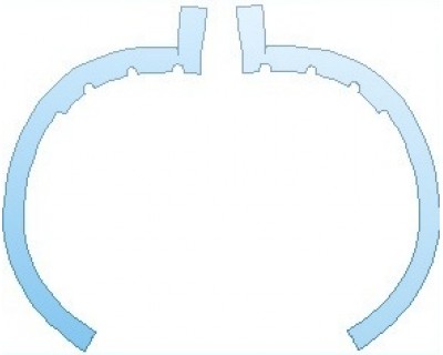 PAINT PROTECTION KIT - 2018 BMW X4 M40I FENDER FLARE FRONT - PRECUT PPF CLEAR BRA WRAP